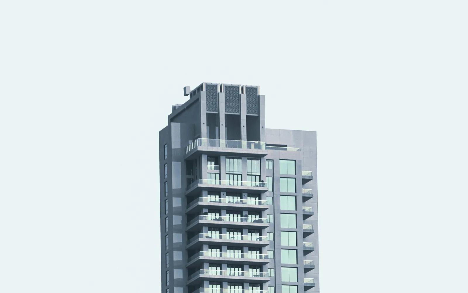 Residential apartment tower in Dubai
